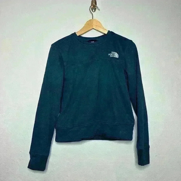 The North Face Sweater Women M EVERYDAY Fleece Crewneck Pullover TOP Sweatshirt - Picture 1 of 4